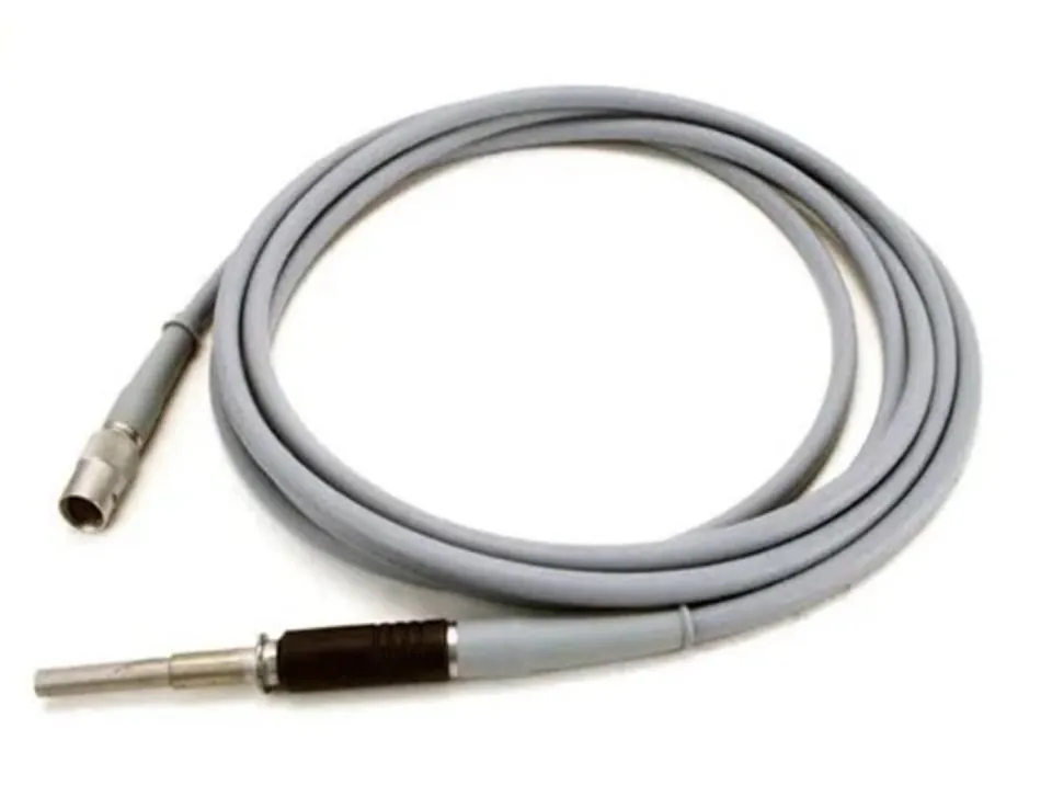 Fibre optic connector for medical use